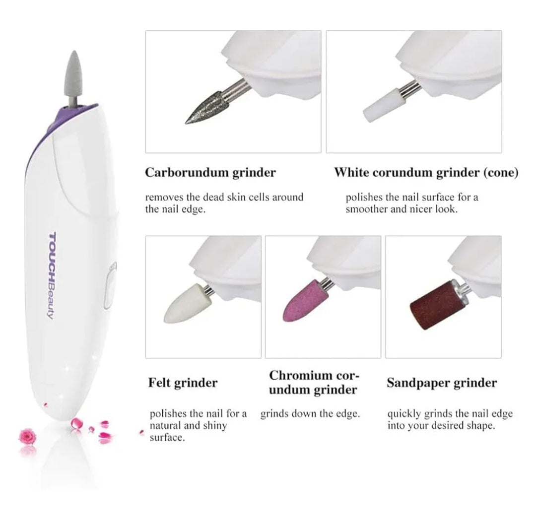 Kit eléctrico de manicura 5 en 1