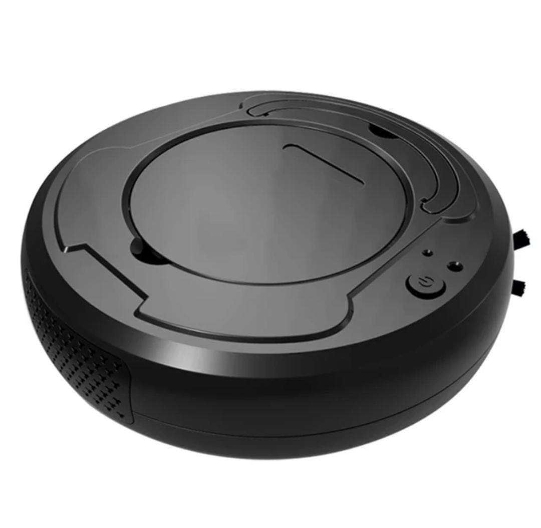 Robot Aspirador Inteligente 3 en 1, Automático, 250ml, Sistema Anticaída y Ruedas de Goma, Bivolt