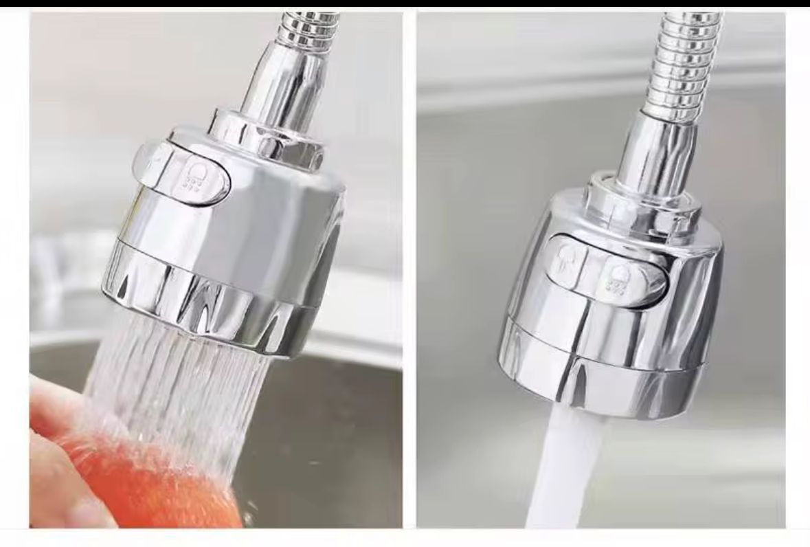 Extensor De Grifo Canilla Giratorio Cocina + Adaptador