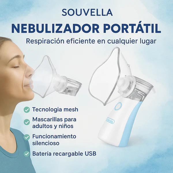 Nebulizador Portátil Silencioso en Promoción
