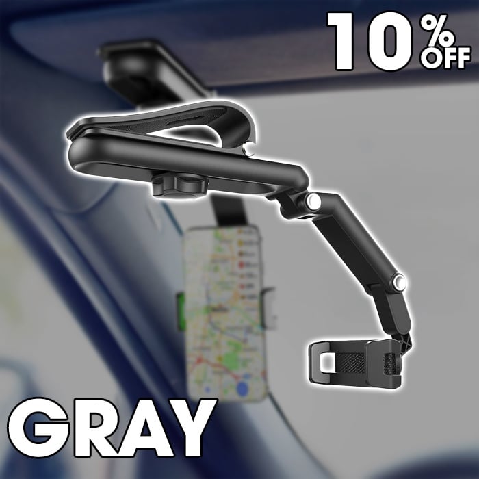 🔥Soporte giratorio y retráctil para teléfono de coche