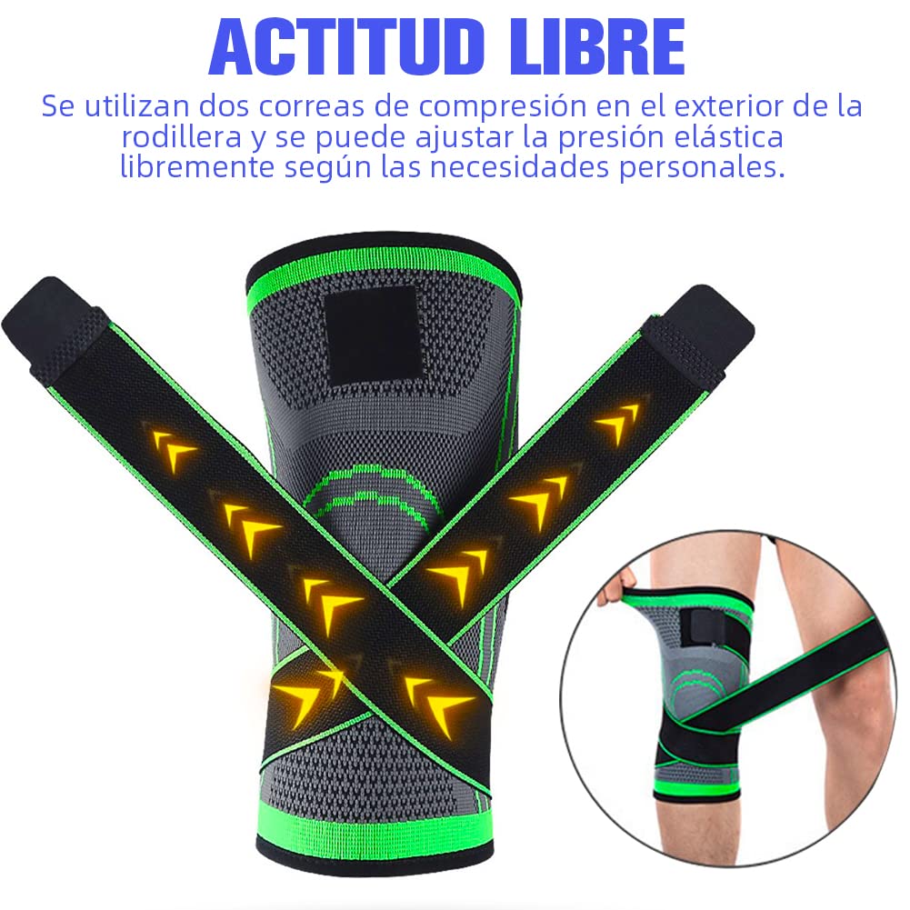 🔥PROMO RODILLERA DE ALTA COMPRESION 3D