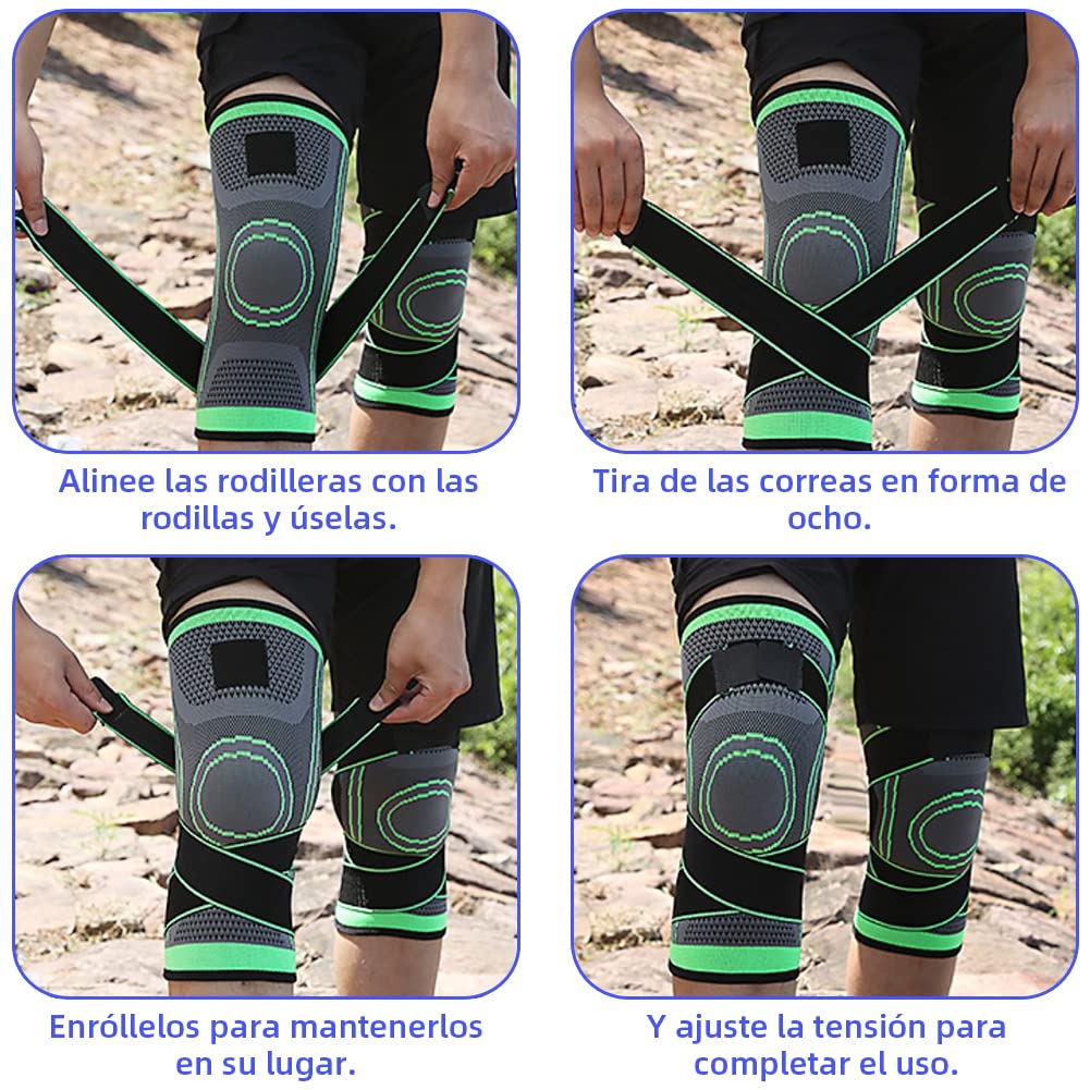 🔥PROMO RODILLERA DE ALTA COMPRESION 3D