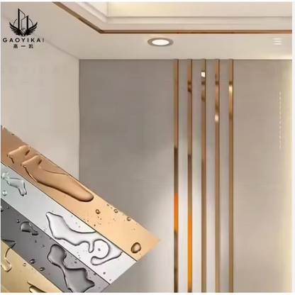 Fita Mtalica Dorada para pared
