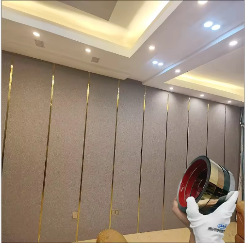 Fita Mtalica Dorada para pared