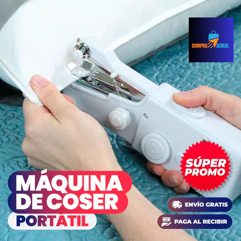 ¡Cose en Segundos, Sin Esfuerzo y Desde Cualquier Lugar! 🪡 ✨🔥 27% de descuento en tu compra + Envío Gratis🚚🏠 ¡Aprovechá!