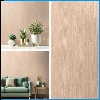 Papel Pared de Lino y Floral con textura 3D